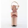 Pleaser - FLAMINGO809 KnöchelriemenSandale, Poledance Schuhe - Braun Product image